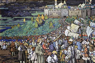 Arrivée des marchands