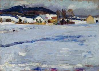 Près de Starnberg - Hiver