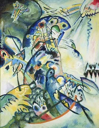 Peigne bleu, 1917