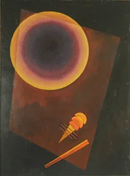 Cercle avec du brun, 1929
