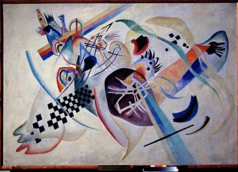 Composition N. 224. On the white