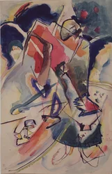 Composition avec une figure féminine, 1915