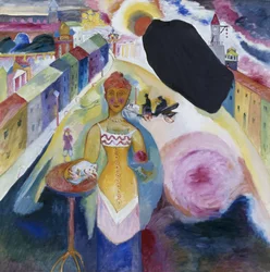 Dame à Moscou