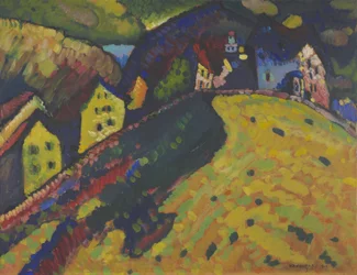 Maisons à Murnau, 1909