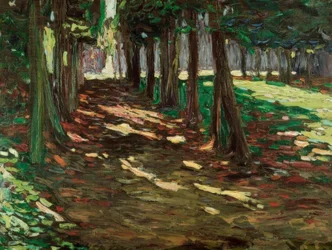 Dans le parc de Saint-Cloud