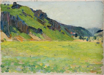 Kallmünz - Montagnes vert clair