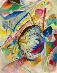 Kandinsky - Grande étude, 1914