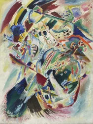 Kandinsky - Panneau pour Edwin R. Campbell n° 4, 1914