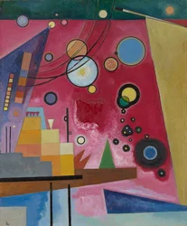 Kandinsky - Heavy Red, 1924 (juillet)