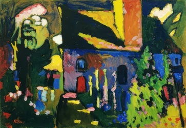 Église à Murnau. 1909