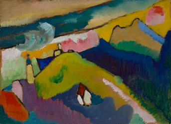 Murnau - Paysage de montagne avec église