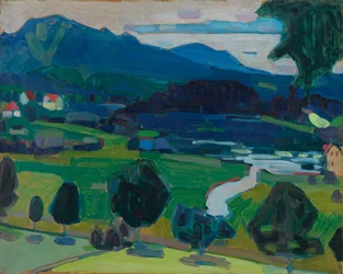 Murnau - Vue sur le lac Staffelsee