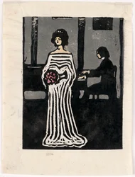 Chanteuse (deuxième état)