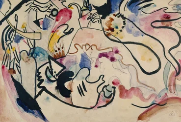 Aquarelle No. 8 Jour du Jugement, 1911-1912