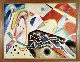 Zigzag blanc. 1922