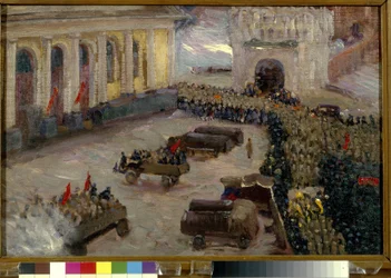 La révolution russe de février 1917 à Moscou