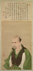 Portrait de Sato Issai (âgé de 50 ans)