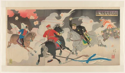 La grande bataille de Port Arthur pendant la guerre russo-japonaise