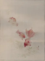 Poissons rouges, vers 1887