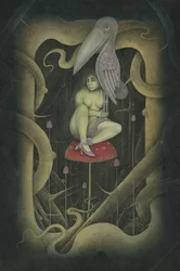 UN OISEAU DANS LA MAIN, 2007 (techniques mixtes)
