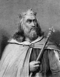 Roi Clotaire II des Francs