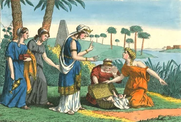 La découverte de Moïse