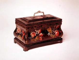 Boîte à thé de Pontypool, fin du XVIIIe siècle