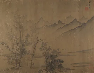 Coucher de soleil rose, 16ème siècle
