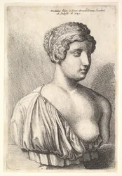 Buste antique d