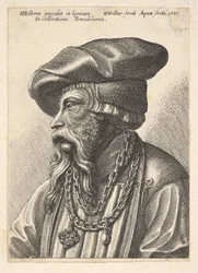Homme barbu avec collier, 1647