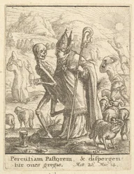 Évêque, de La Danse macabre