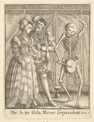 Couple de mariés, de la Danse macabre