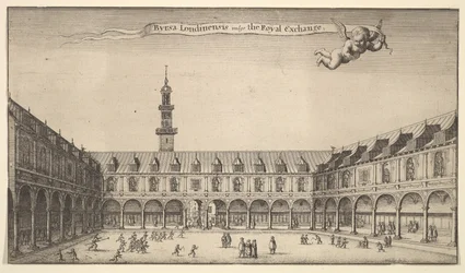 Byrsa Londinensis vulgo la Bourse Royale, Londres, ca. 1647