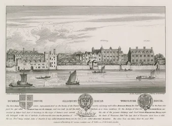 Maison de Durham, Maison de Salisbury et Maison de Worcester