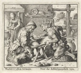 Fable du satyre et du paysan (Fabelen)