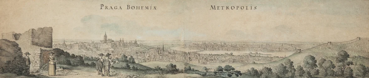 Grande vue de Prague