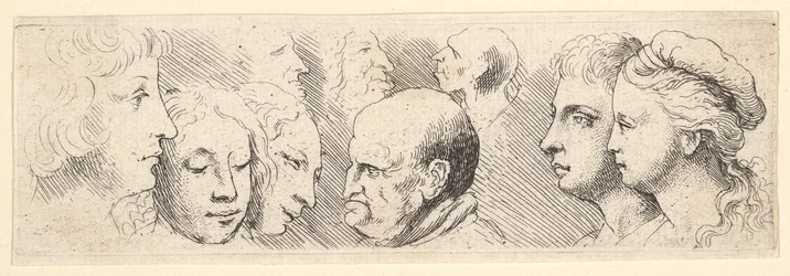 Études de têtes