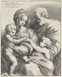 Sainte Famille avec Jean-Baptiste