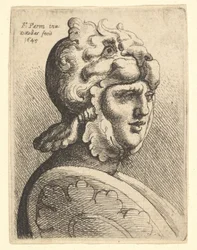 Tête casquée