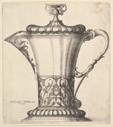 Cruche avec bec large, 1645