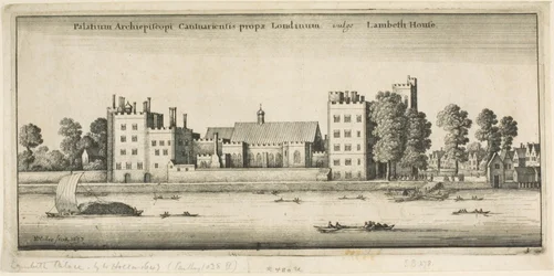 Palais de Lambeth depuis la rivière