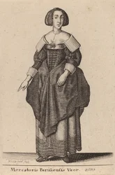 Mercatoris Parisiensis Vxor, 1643