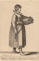 Mulier Svevica Inferioris Conditionis, 1642