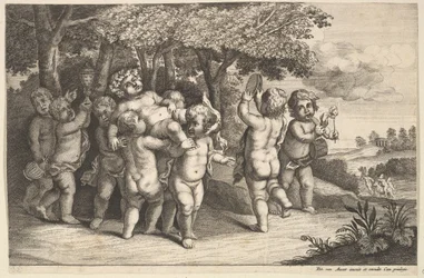 Neuf petits garçons, 1625-77