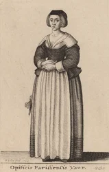 Opificis Parisiensis Vxor, 1643