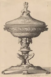 Gobelet orné, 1642