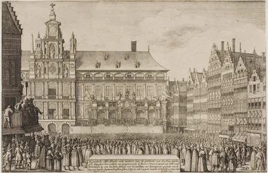Proclamation du traité de Münster