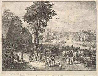 Le Canal droit, 1650