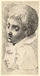 Trois têtes, 1645