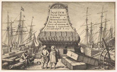 Page de titre : Navires hollandais, 1647